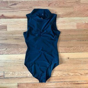 High neck leotard